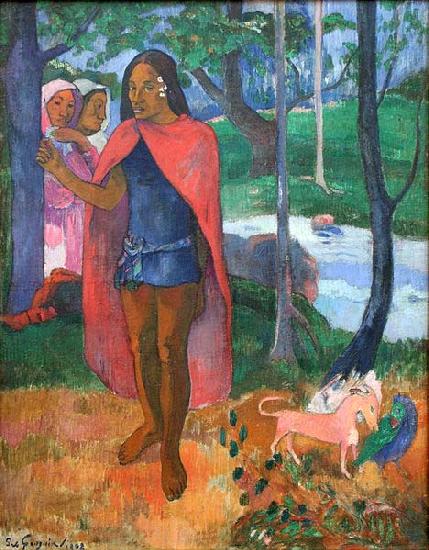 Paul Gauguin The Wizard of Hiva Oa